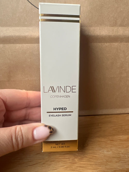 Hyped eyelash serum